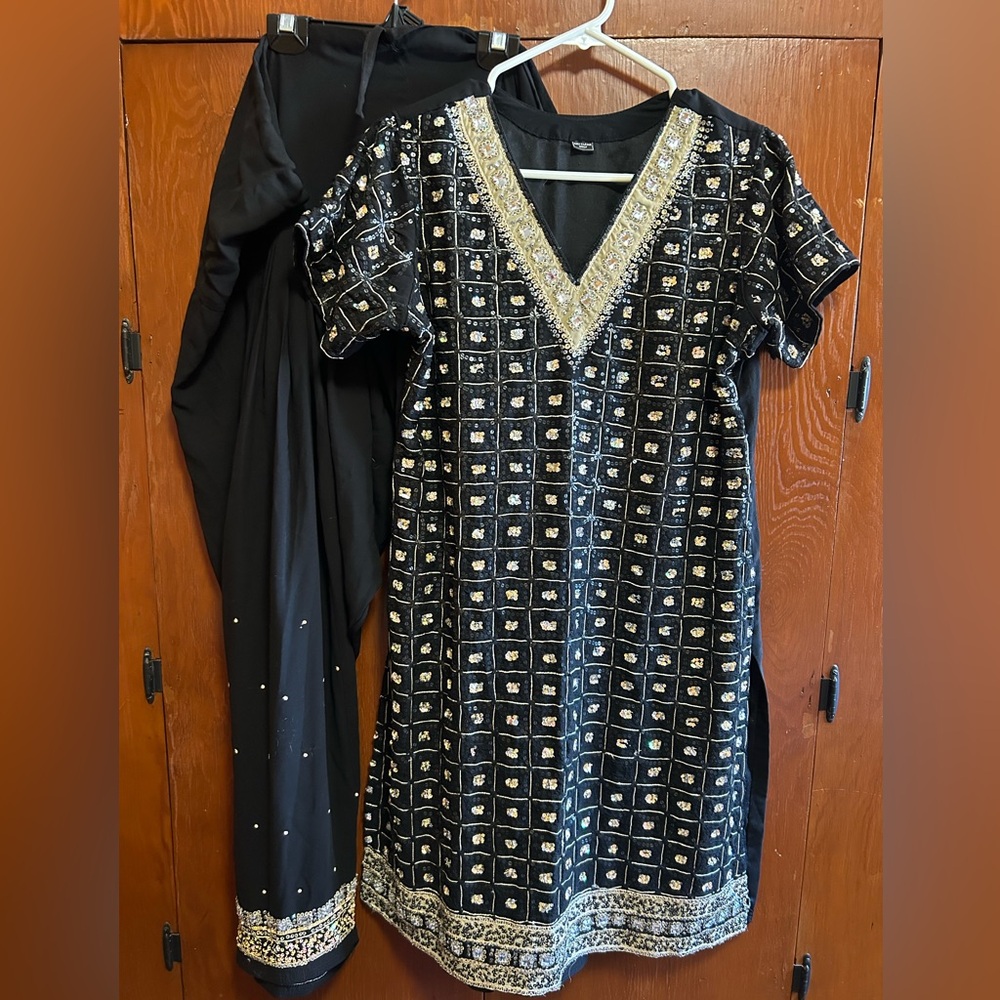Embellished Salwar Suit